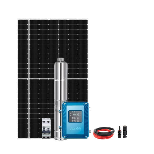 Kit Bomba Solar Giulli P/ Poço Artesiano 750W 28.000l/dia até 70M